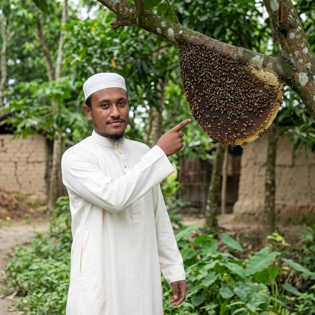 প্রাকৃতিক মৌচাক